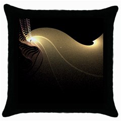 Lightfocus Throw Pillow Case (black) by Sparkle