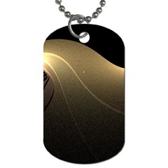 Lightfocus Dog Tag (one Side) by Sparkle