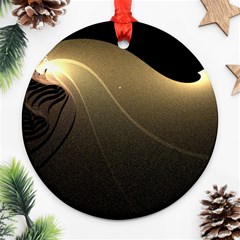 Lightfocus Round Ornament (two Sides)