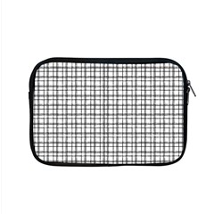 Small White Lines - Plaids Apple Macbook Pro 15  Zipper Case by ConteMonfrey