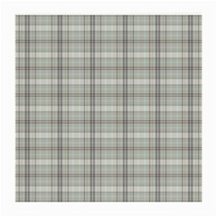 Vintage Gray Plaids Medium Glasses Cloth by ConteMonfrey