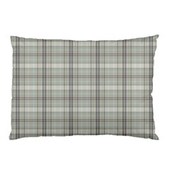 Vintage Gray Plaids Pillow Case by ConteMonfrey