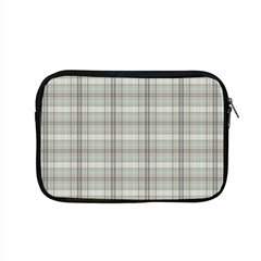 Vintage Gray Plaids Apple Macbook Pro 15  Zipper Case by ConteMonfrey