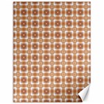 Cute plaids - Brown and white geometrics Canvas 12  x 16  11.86 x15.41  Canvas - 1