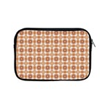 Cute plaids - Brown and white geometrics Apple MacBook Pro 15  Zipper Case Front