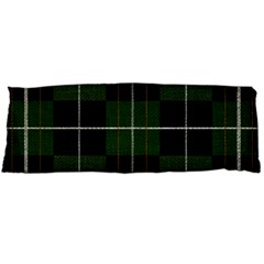 Modern Green Plaid Body Pillow Case (dakimakura) by ConteMonfrey