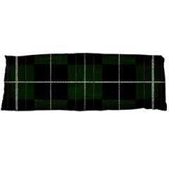 Modern Green Plaid Body Pillow Case Dakimakura (two Sides) by ConteMonfrey