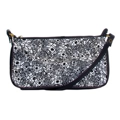 Weird Cute Fantasy Monsters Motif Pattern Shoulder Clutch Bag