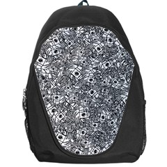 Weird Cute Fantasy Monsters Motif Pattern Backpack Bag