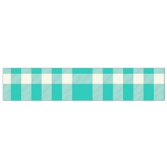 Turquoise Small Plaids  Small Flano Scarf by ConteMonfrey