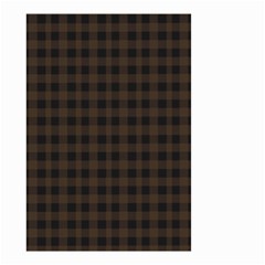 Brown And Black Small Plaids Small Garden Flag (two Sides) by ConteMonfrey