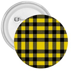 Yellow Plaids Straight 3  Buttons by ConteMonfrey