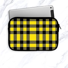 Yellow Plaids Straight Apple Ipad Mini Zipper Cases by ConteMonfrey