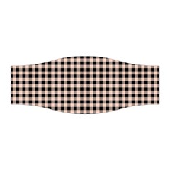 Purple Black Small Plaids Stretchable Headband by ConteMonfrey