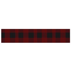 Dark Red Classic Plaids Small Flano Scarf by ConteMonfrey