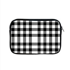 Black White Plaids  Apple Macbook Pro 15  Zipper Case by ConteMonfrey