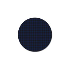 Black And Blue Classic Small Plaids Golf Ball Marker (10 Pack) by ConteMonfrey