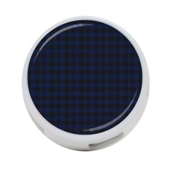 Black And Blue Classic Small Plaids 4-port Usb Hub (two Sides) by ConteMonfrey