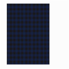 Black And Blue Classic Small Plaids Large Garden Flag (two Sides) by ConteMonfrey