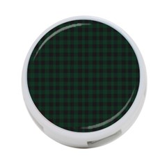 Black And Dark Green Small Plaids 4-port Usb Hub (two Sides) by ConteMonfrey