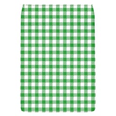 Straight Green White Small Plaids Removable Flap Cover (s) by ConteMonfrey