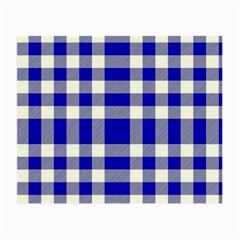 Blue Plaids Bic Big Plaids Small Glasses Cloth by ConteMonfrey