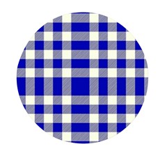 Blue Plaids Bic Big Plaids Mini Round Pill Box (pack Of 3) by ConteMonfrey