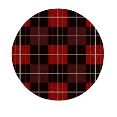 Modern Red Plaids Mini Round Pill Box (pack Of 3) by ConteMonfrey