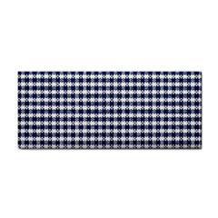 Small Blue And White Plaids Hand Towel by ConteMonfrey