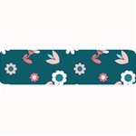 Cute Flowers Flower Seamless Model Spring Large Bar Mats 32 x8.5  Bar Mat