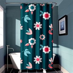 Cute Flowers Flower Seamless Model Spring Shower Curtain 36  X 72  (stall)  by Wegoenart