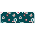 Cute Flowers Flower Seamless Model Spring Banner and Sign 9  x 3  Front