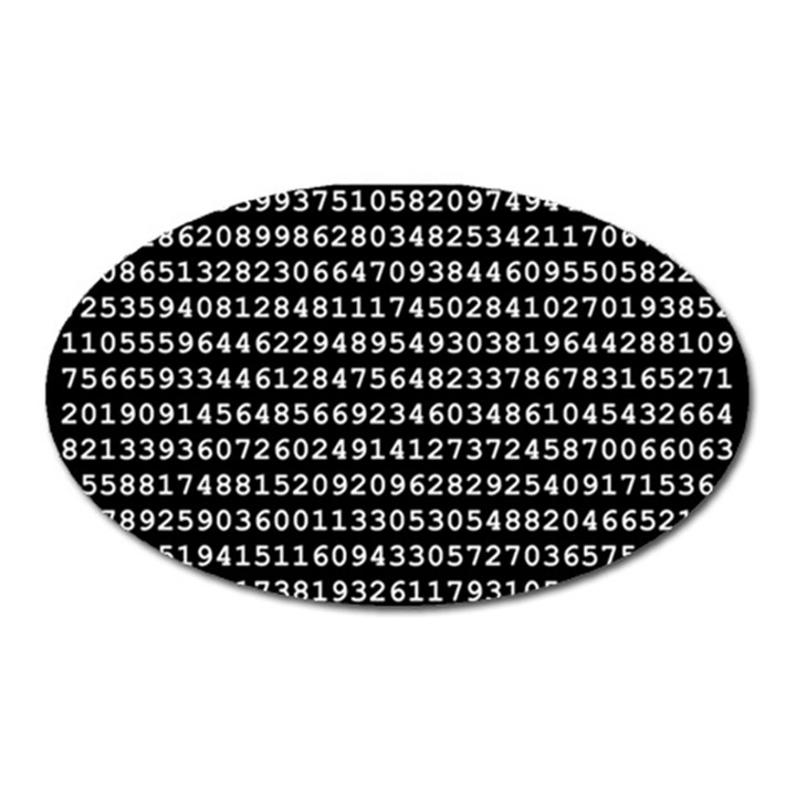 Illustration Pi Circle Diameter Circumference Oval Magnet