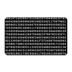 Illustration Pi Circle Diameter Circumference Magnet (rectangular) by Wegoenart