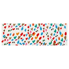 Hearts Heart Love Background Pattern Wallpaper Banner And Sign 12  X 4  by Wegoenart