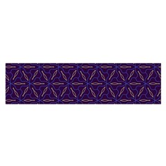 Background Pattern Texture Purple Oblong Satin Scarf (16  X 60 ) by Wegoenart