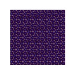 Background Pattern Texture Purple Square Satin Scarf (30  X 30 ) by Wegoenart