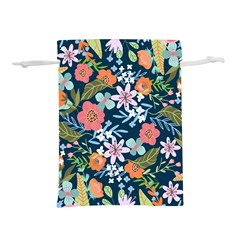 Flowers Flower Flora Nature Floral Background Painting Lightweight Drawstring Pouch (s) by Wegoenart