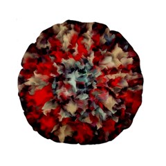 Mirror Fractal Standard 15  Premium Round Cushions