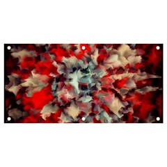 Mirror Fractal Banner And Sign 4  X 2  by Sparkle