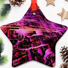 Mirror Fractal Ornament (star) by Sparkle