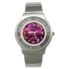 Mirror Fractal Stainless Steel Watch by Sparkle