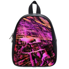 Mirror Fractal School Bag (small) by Sparkle