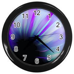 Mirror Fractal Wall Clock (black) by Sparkle