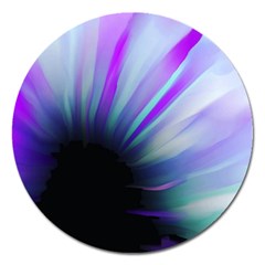 Mirror Fractal Magnet 5  (round) by Sparkle