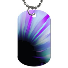 Mirror Fractal Dog Tag (one Side) by Sparkle