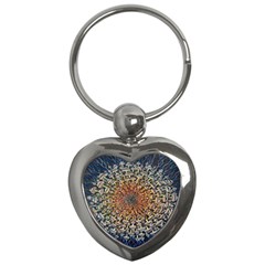 Mirror Fractal Key Chain (heart) by Sparkle