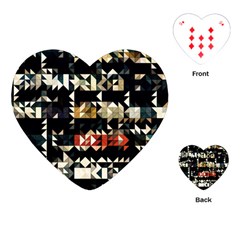 Art-design-color-banner-wallpaper Playing Cards Single Design (Heart)