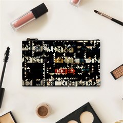 Art-design-color-banner-wallpaper Cosmetic Bag (Small)