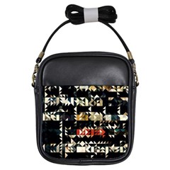 Art-design-color-banner-wallpaper Girls Sling Bag